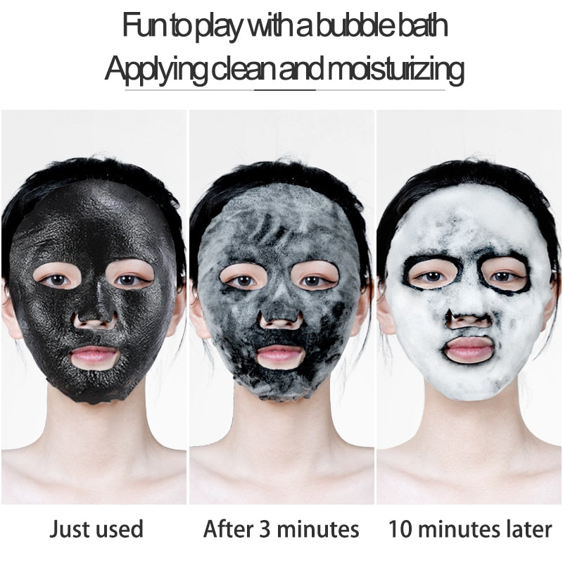 Silk Protein Hydrating Bubble Mask