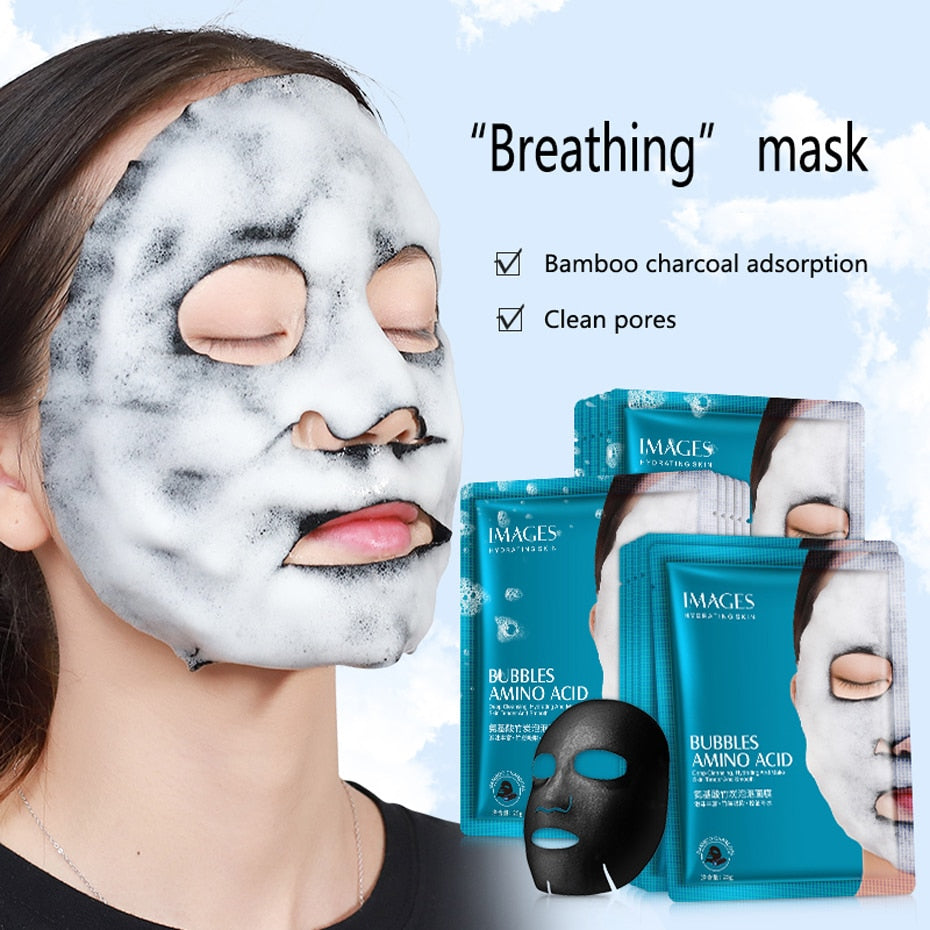 Silk Protein Hydrating Bubble Mask