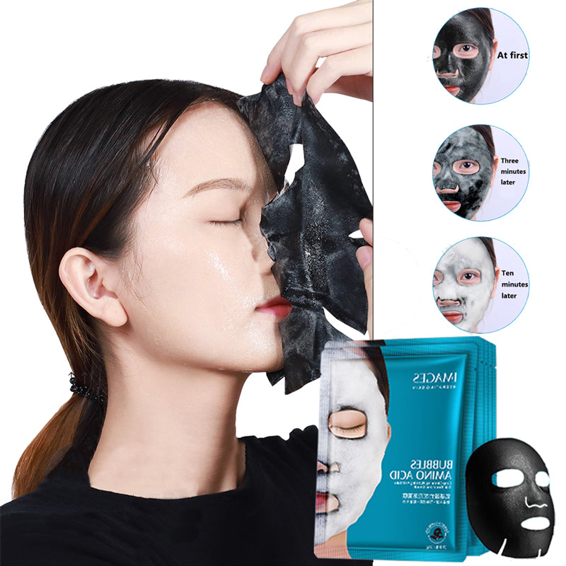 Silk Protein Hydrating Bubble Mask